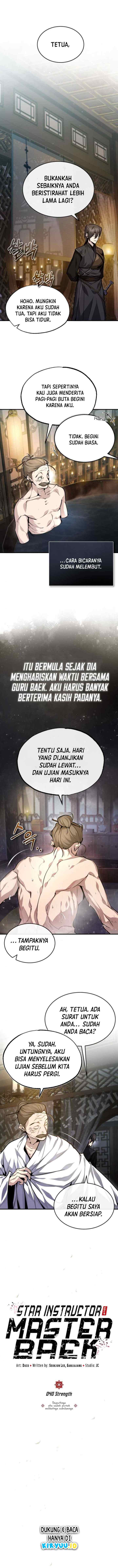 Number One Star Instructor Master Baek (One Hit Teacher, Master Baek) chapter 40 halaman 4