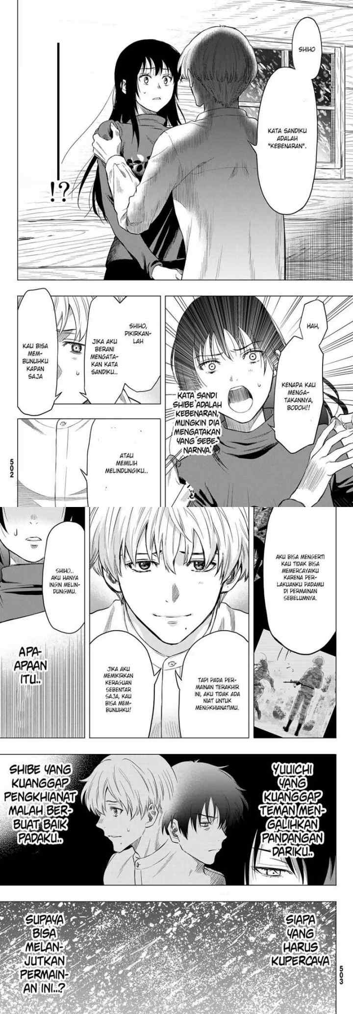 Tomodachi Game chapter 90 halaman 15
