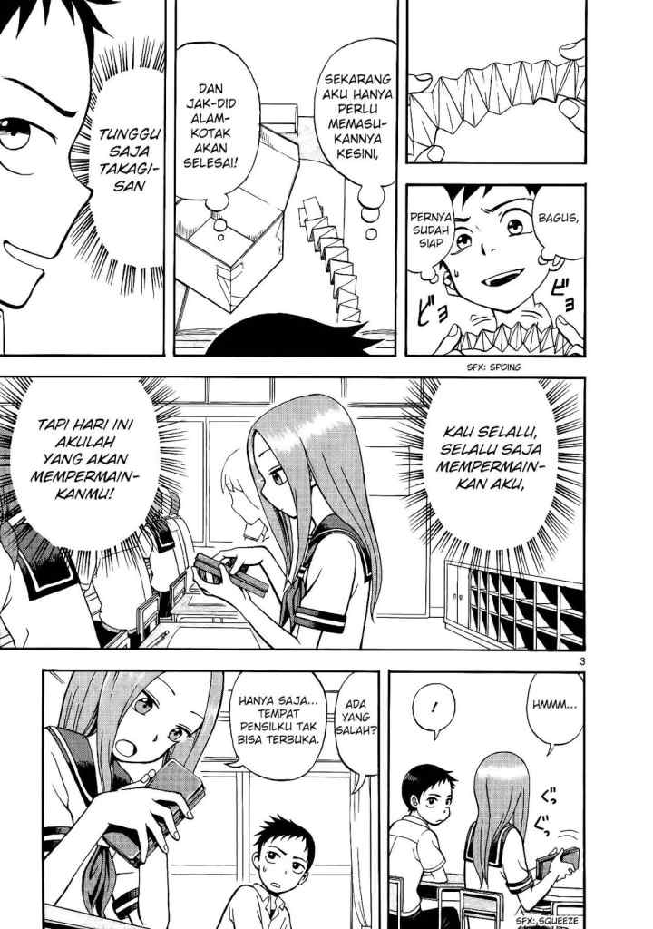 Karakai Jouzu no Takagi-san chapter 1 halaman 7