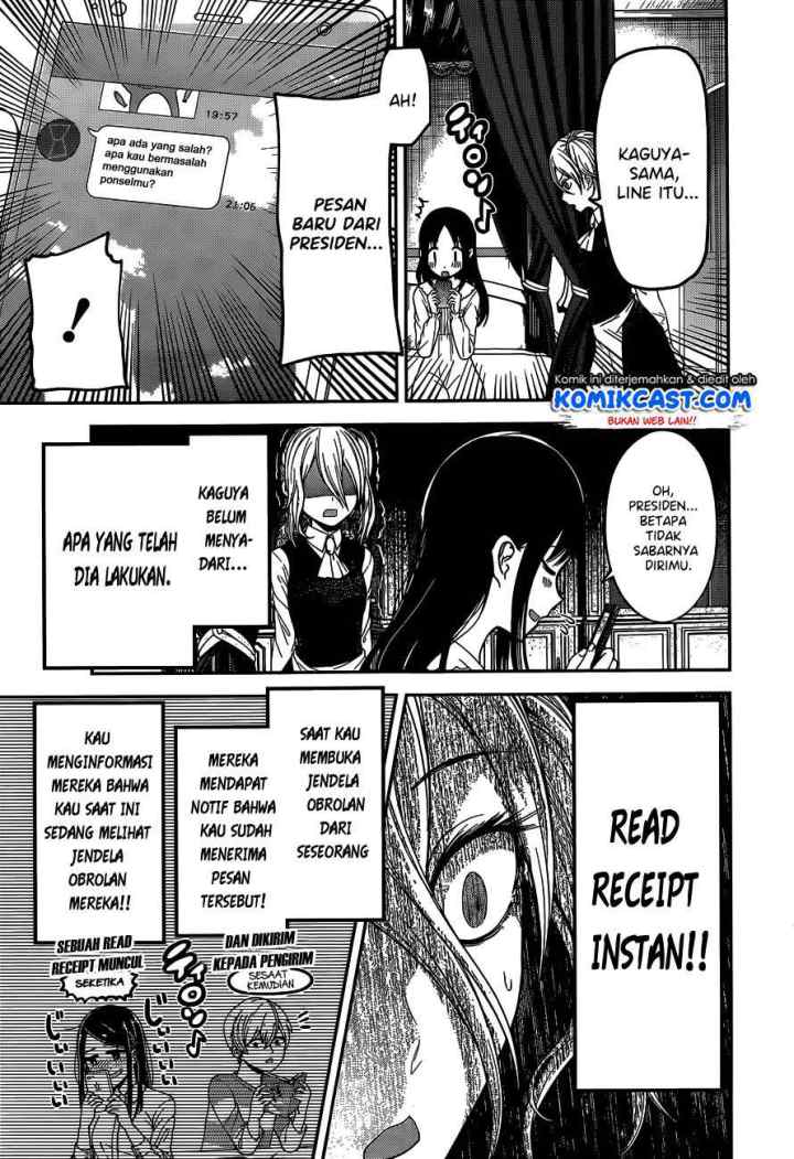 Kaguya-sama wa Kokurasetai: Tensai-tachi no Renai Zunousen chapter 102 halaman 6