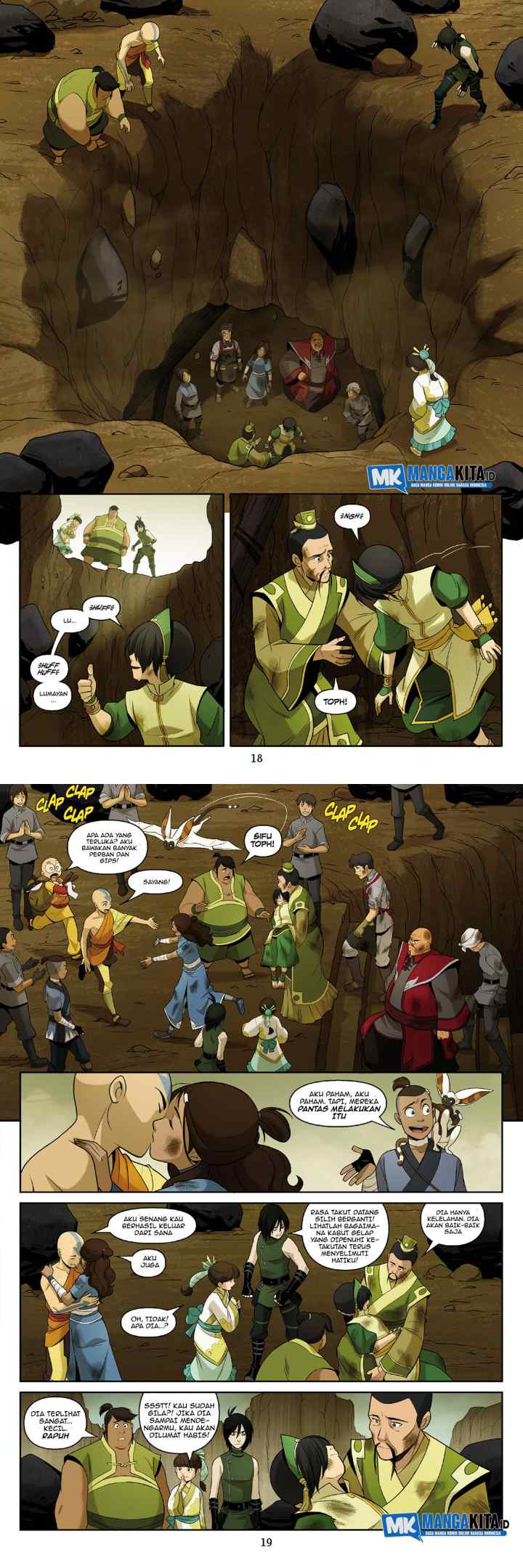 Avatar: The Last Airbender - The Rift chapter 3.1 halaman 10