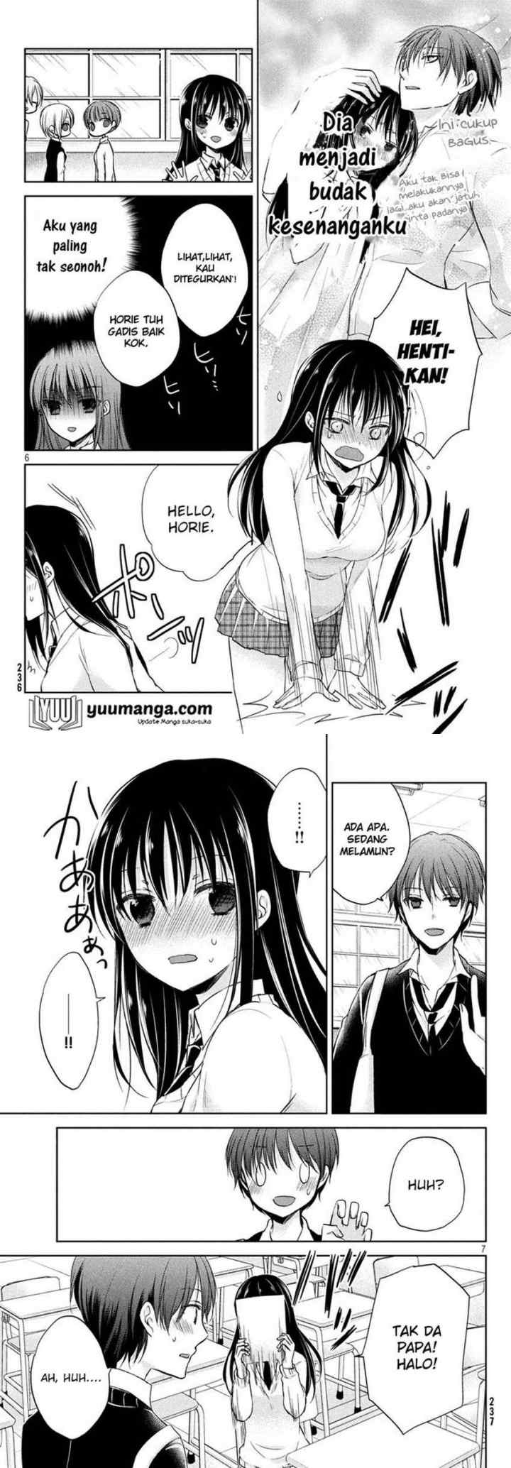 Midara na Ao-chan wa Benkyou ga Dekinai chapter 2 halaman 4