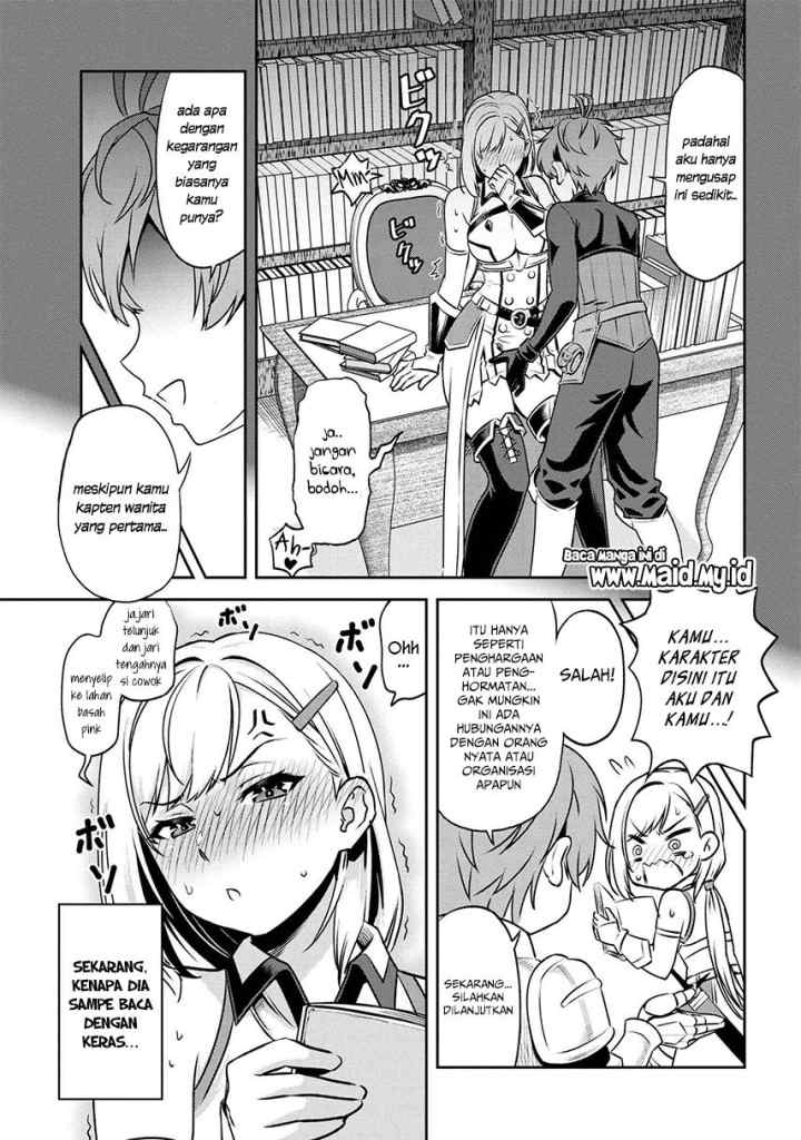 Toshiue Elite Onna Kishi Ga Boku No Mae De Dake Kawaii chapter 4.2 halaman 13