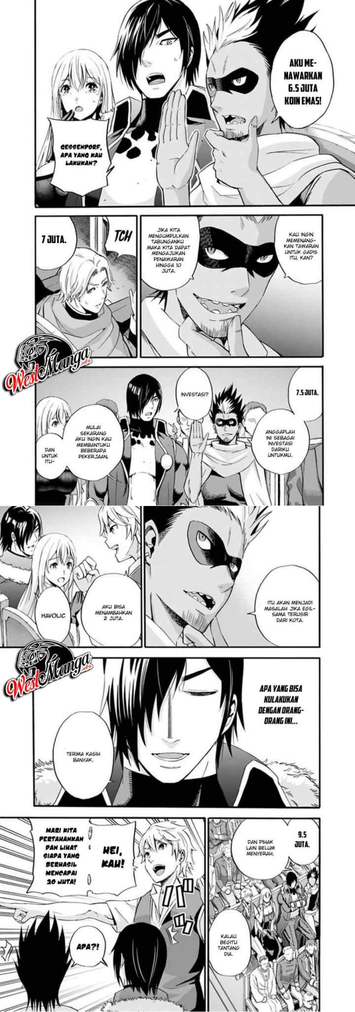 Uragirareta S Rank Boukensha no Ore wa, Aisuru Dorei no Kanojora to Tomoni Dorei dake no Harem Guild o Tsukuru chapter 10 halaman 6