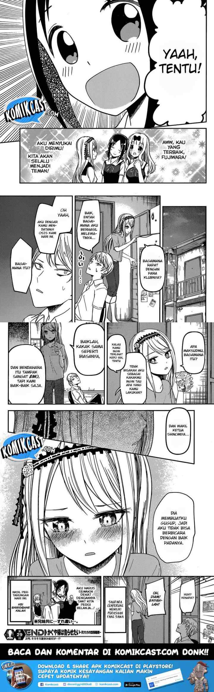 Kaguya-sama wa Kokurasetai: Tensai-tachi no Renai Zunousen chapter 39 halaman 10