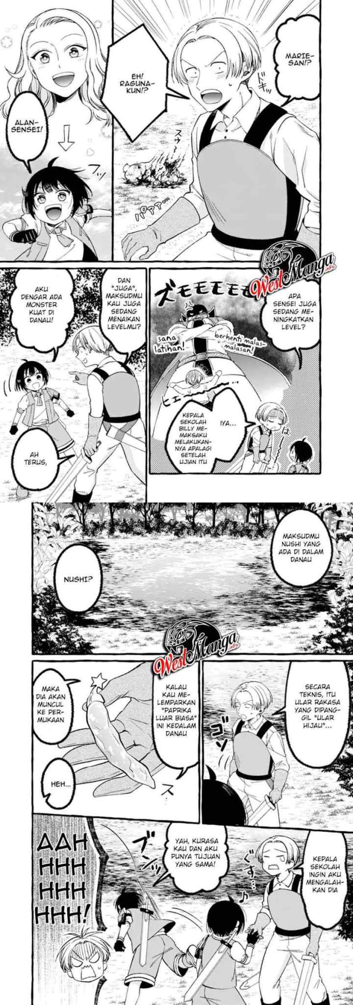 Saikyou Ken Hijiri No Mahou Shugyou: Level 99 No Status O Tamotta Mama Level 1 Kara Yarinaosu chapter 4.1 halaman 6