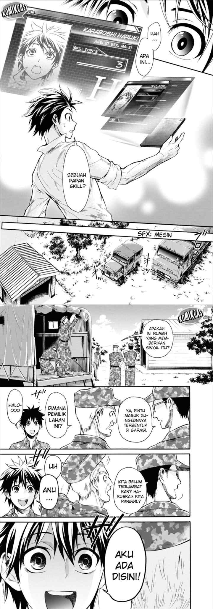 Bouken-ka ni Narou! ~Sukiruboudo de Dungeon Kouryaku~ chapter 1 halaman 8