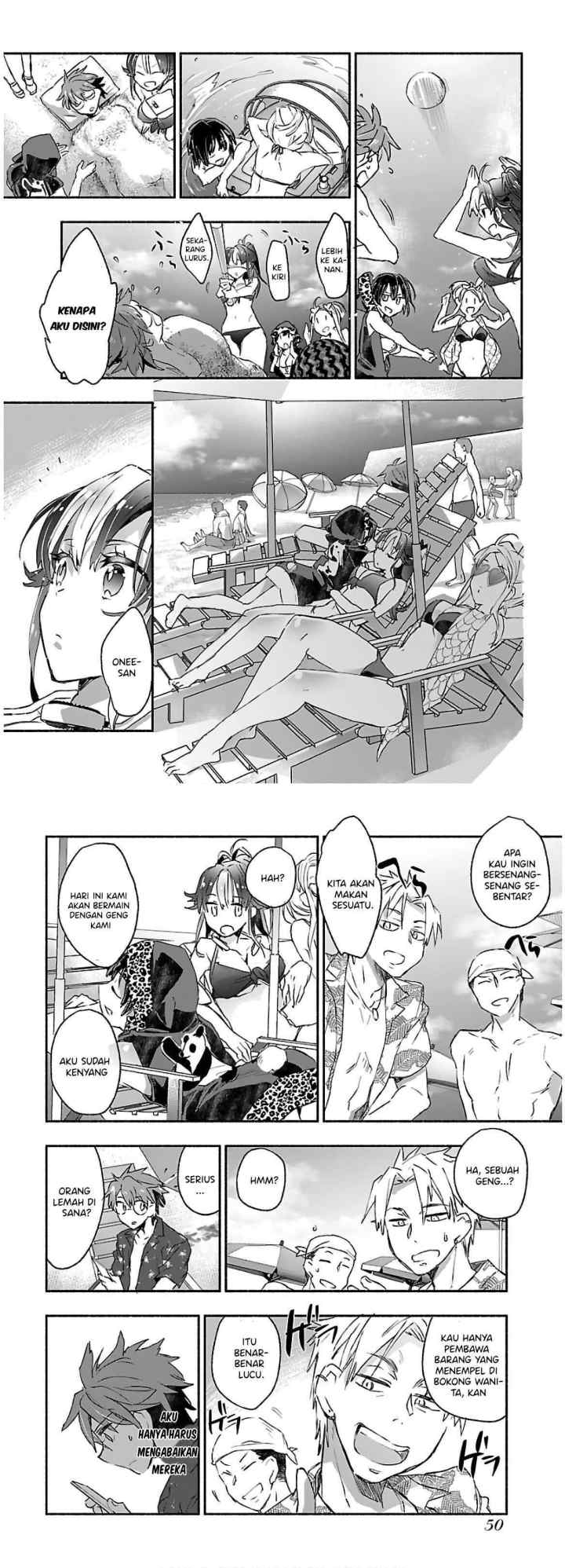 Yankee Musume ni Natsukarete Kotoshi mo Juken ni Shippai Shisou Desu chapter 7 halaman 7