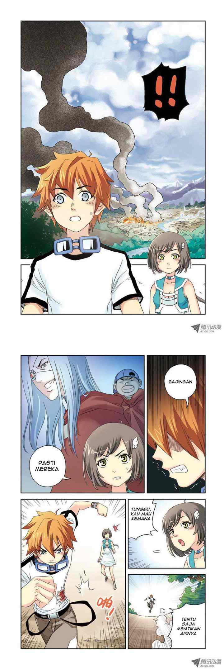 Above the Cloud Sea chapter 4 halaman 5