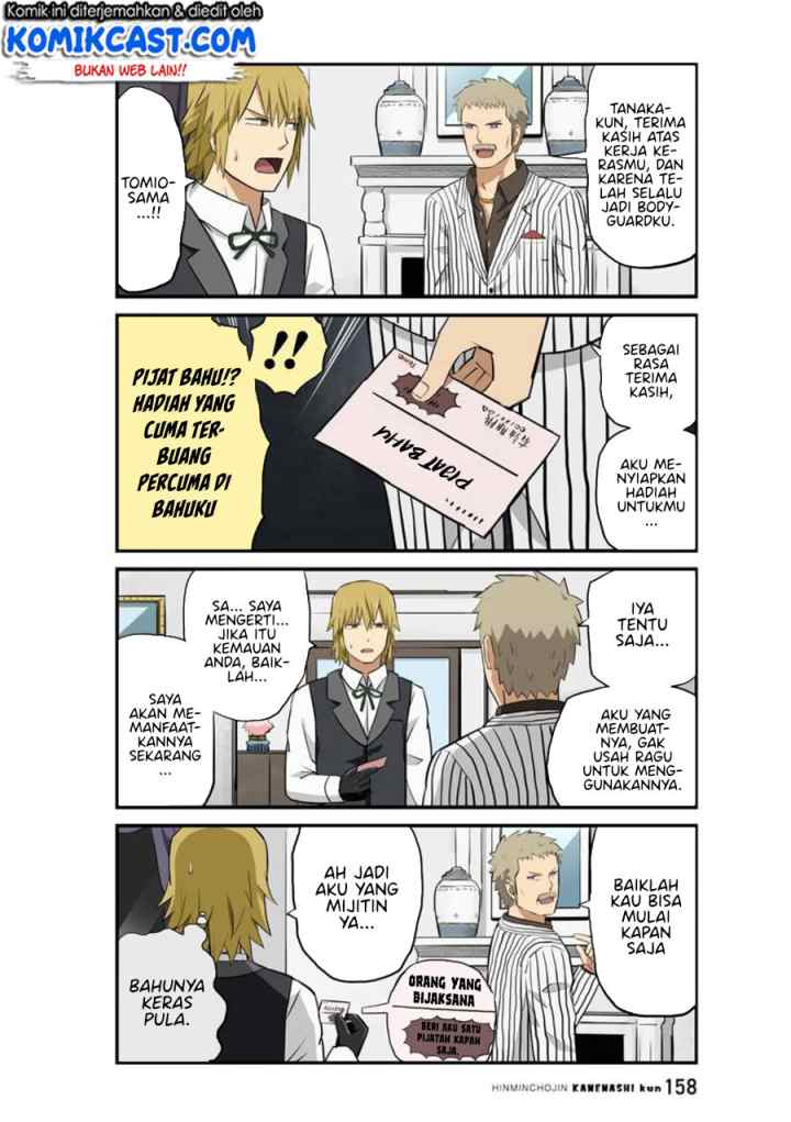 Hinmin Choujin Kanenashi-kun chapter 13 halaman 6