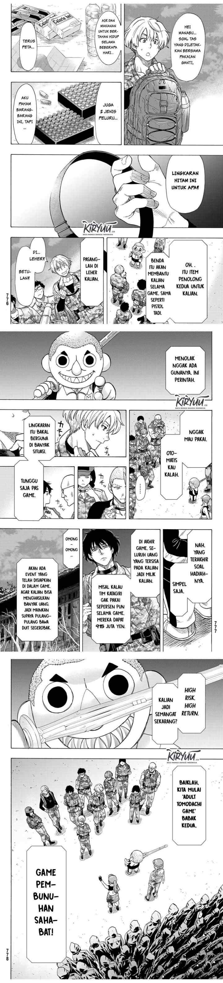 Tomodachi Game chapter 67 halaman 11
