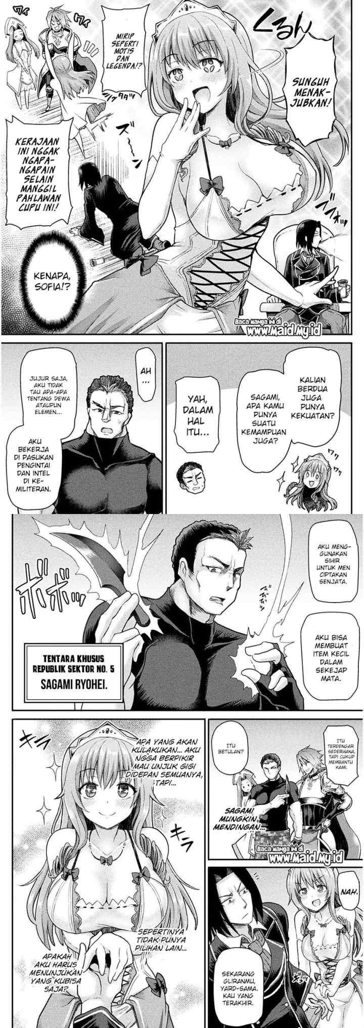 Isekai Majutsushi wa Mahou wo Tonaenai chapter 1 halaman 9
