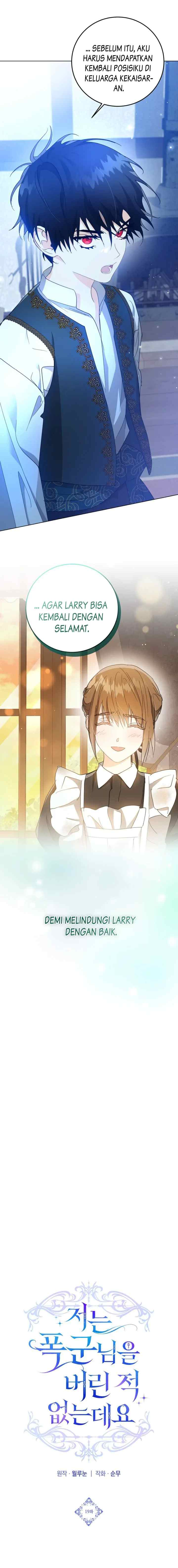 Oh, I Have Never Abandoned That Tyrant chapter 19 halaman 6