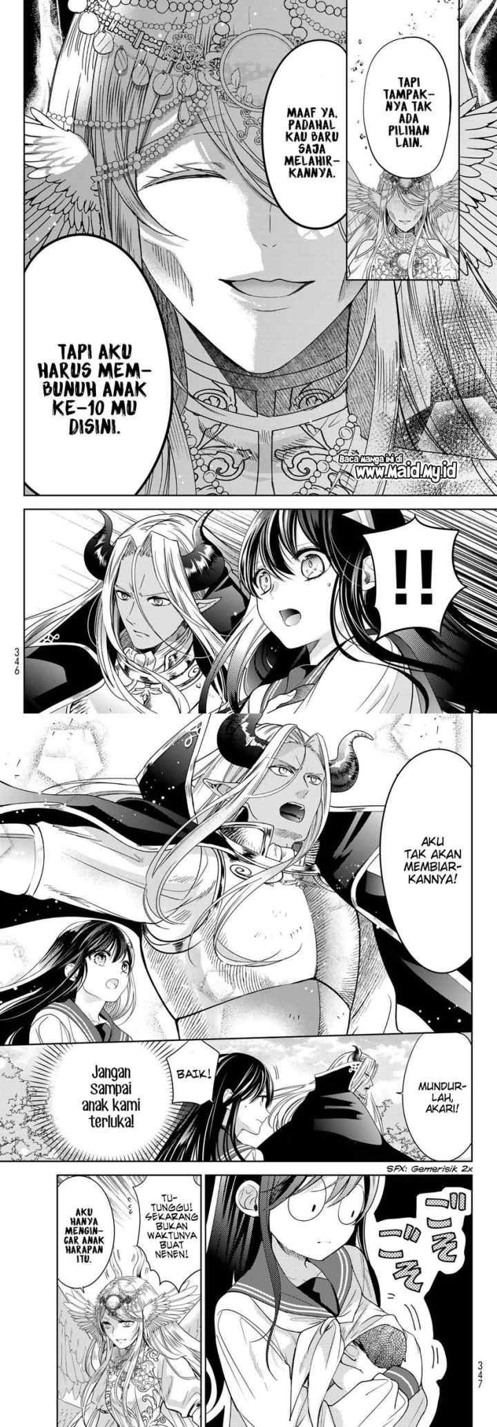 Isekai de Saikyo Mao no Kodomotachi no Mama ni Natchaimashita chapter 37.1 halaman 4