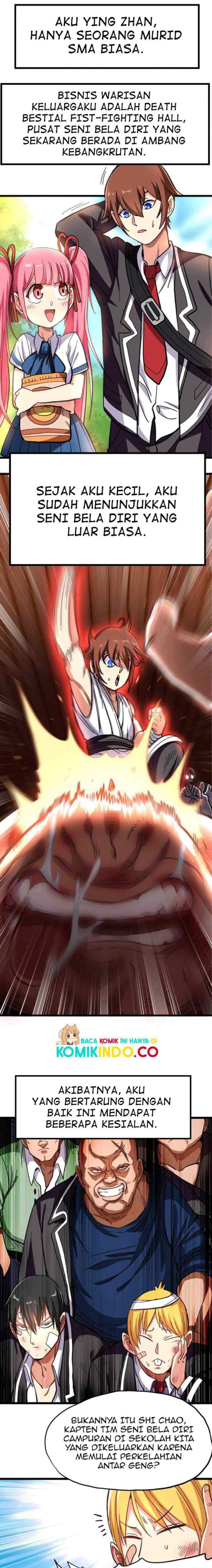The Unrivaled Delinquent Combat King Is Actually A Healer In The Game World? chapter 1.1 halaman 11