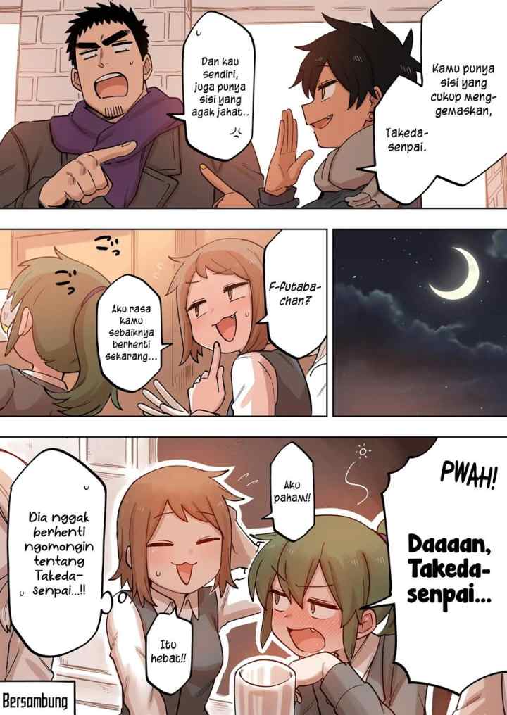 Senpai ga Urusai Kouhai no Hanashi chapter 131 halaman 4