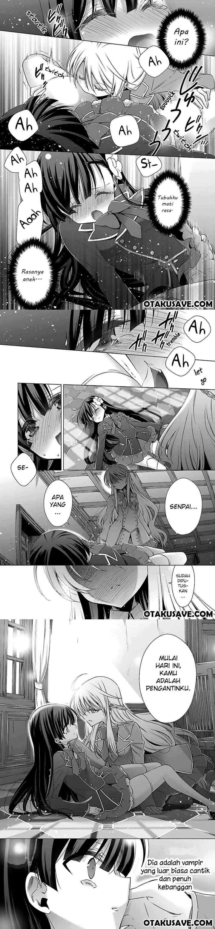 Kyuuketsuki-chan x Kouhai-chan chapter 1 halaman 16