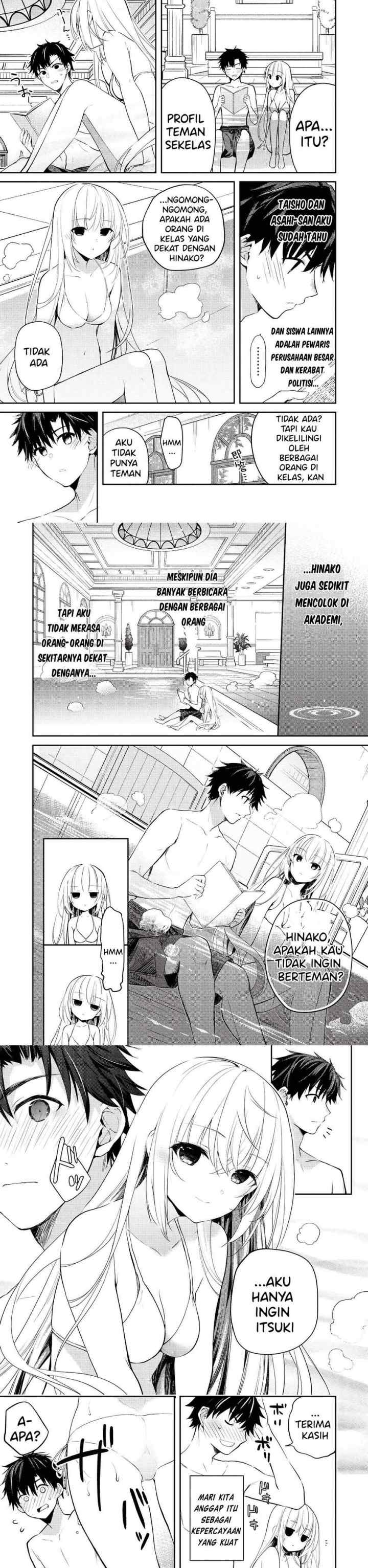 Saijo no Osewa ~Takane no Hana Darakena Meimon Kou de, Gakuin Ichi no Ojou-sama (Seikatsu Noryoku Kaimu) o Kagenagara Osewa suru Koto ni Narimashita~ chapter 6.1 halaman 13