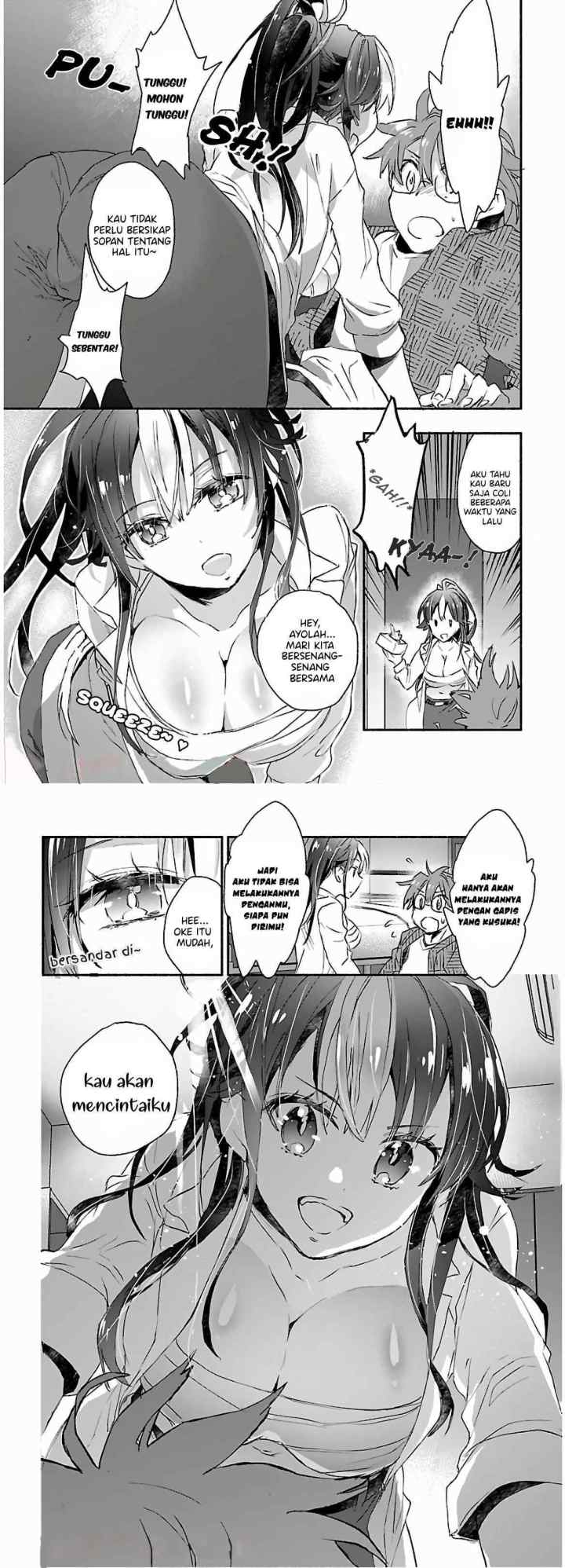 Yankee Musume ni Natsukarete Kotoshi mo Juken ni Shippai Shisou Desu chapter 1 halaman 7
