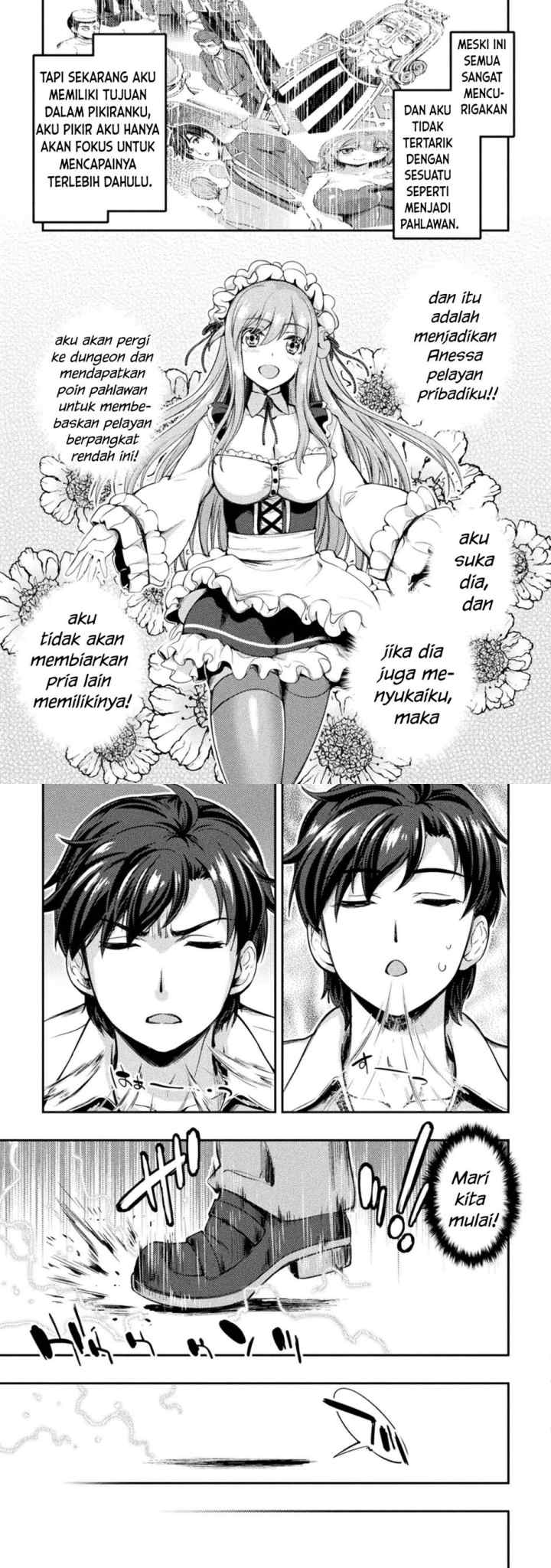 Astro King - Shoukan Yuusha dakedo Kakyuu Nintei sareta node Maid Harem o Tsukurimasu! chapter 1 halaman 19
