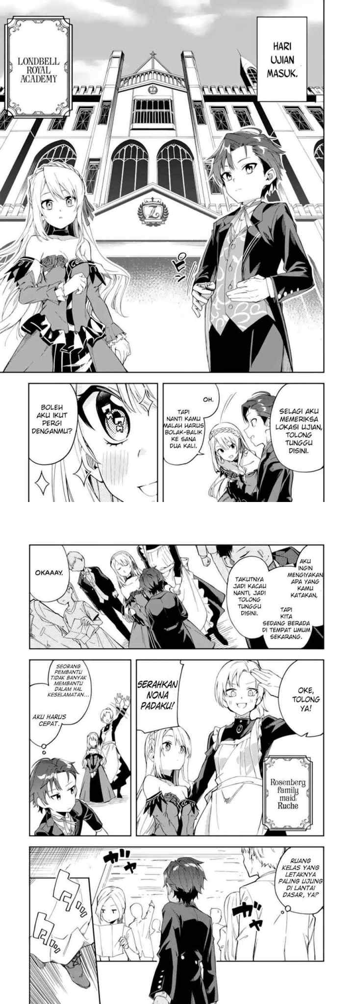 Akuyaku Reijou no Shitsuji-sama Hametsu Flag wa Ore ga Tsubusasete Itadakimasu chapter 2.1 halaman 12
