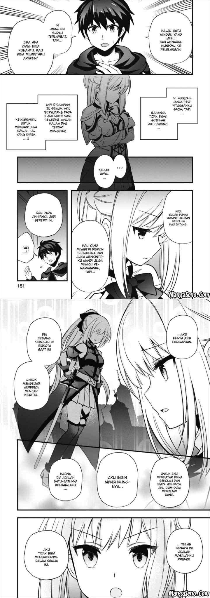 Isekai no Meikyuu Toshi de Chiyu Mahoutsukai Yattemasu chapter 5 halaman 13