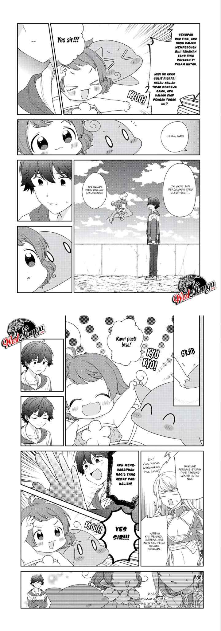 Seirei-tachi no Rakuen to Risou no Isekai Seikatsu chapter 12 halaman 4