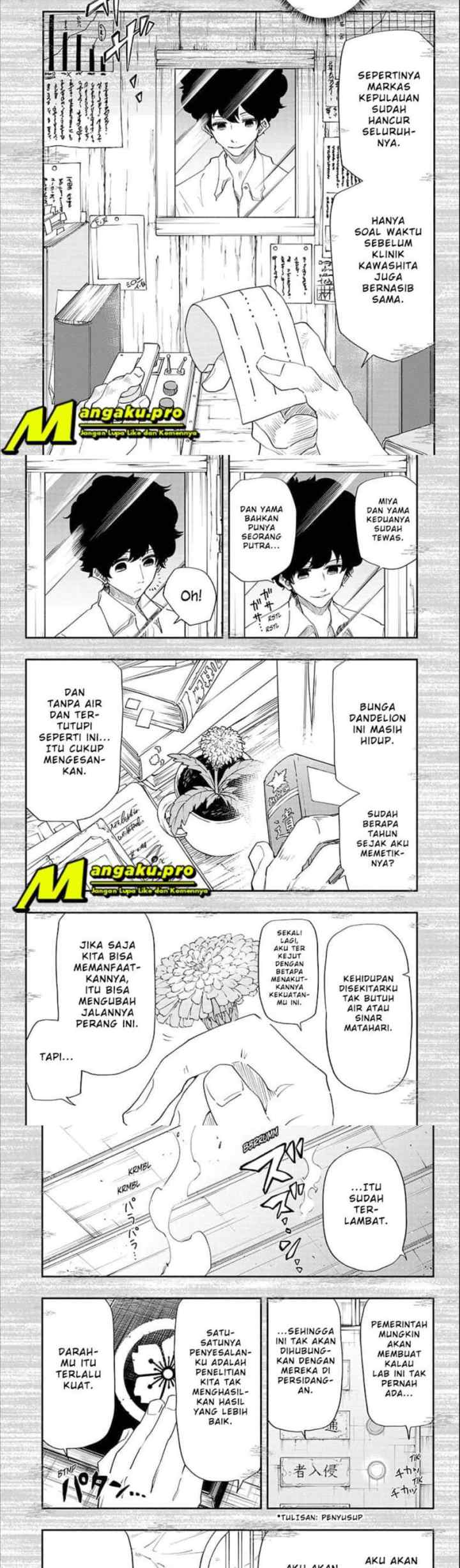 Mission: Yozakura Family chapter 80 halaman 4