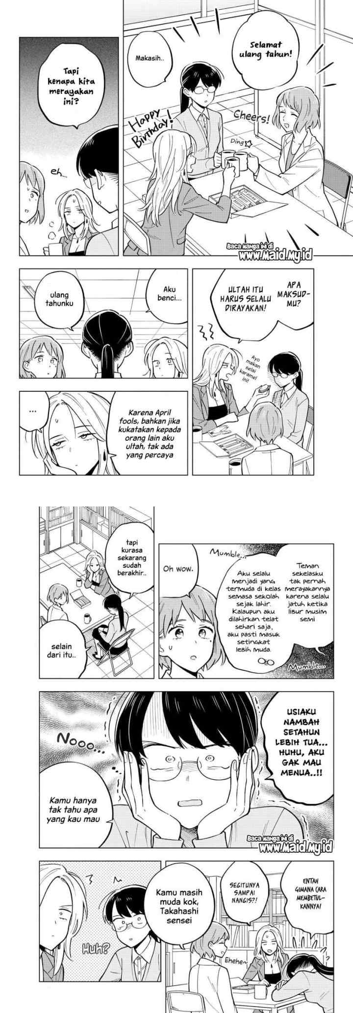Sensei wa Koi wo Oshierarenai chapter 26 halaman 6