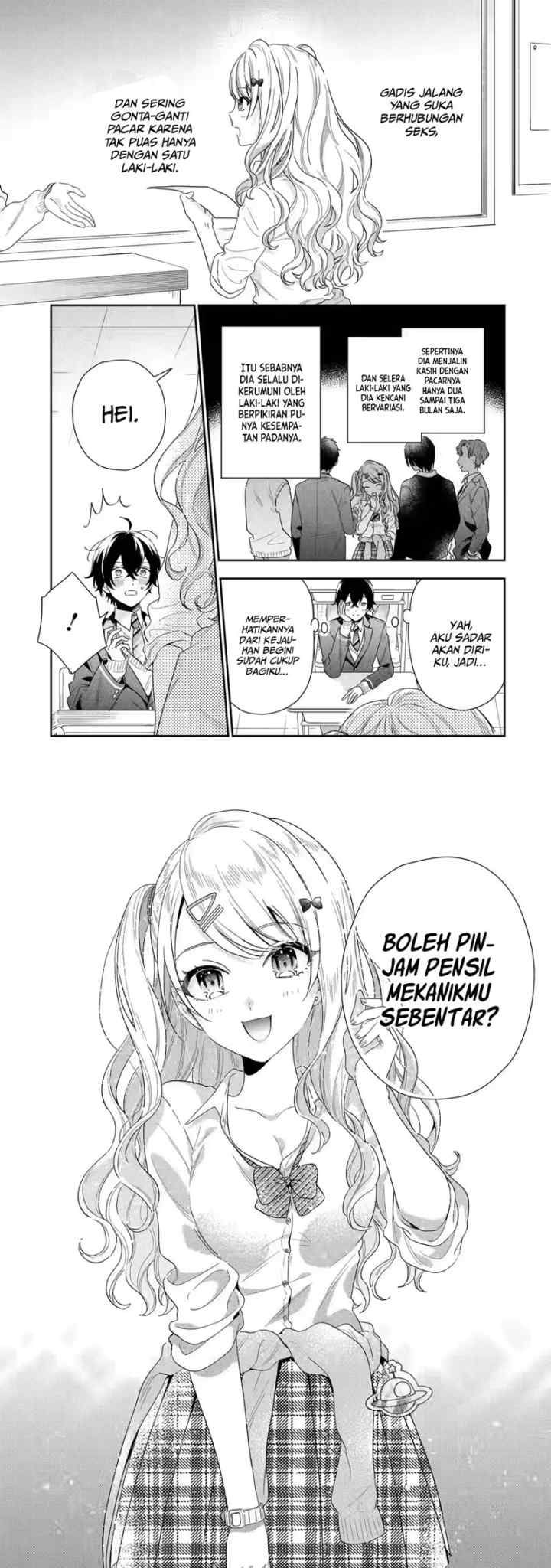 Keiken Zumi na Kimi to, Keiken Zero na Ore ga, Otsukiai Suru Hanashi chapter 1.1 halaman 4