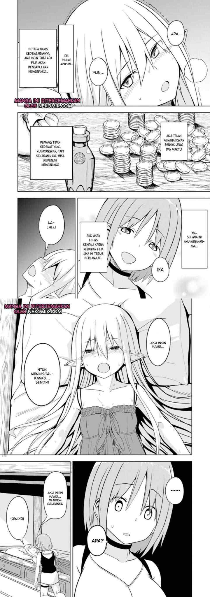 Eroi Koto Suru Tame ni Kyonyuu Bishoujo Dorei o Katta Hazu ga, Oshishou-sama to Shitawa Rete Omotta Toori ni Ikanaku Naru Hanashi chapter 4 halaman 6