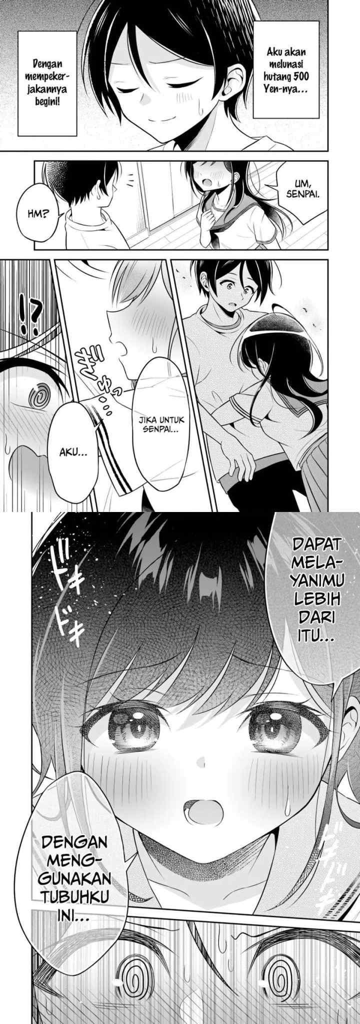Yuujin ni 500 Yen Kashitara Shakkin no Kata ni Imouto wo Yokoshite Kita Nodakeredo, Ore wa Ittai Dou Sureba Iindarou chapter 1 halaman 7
