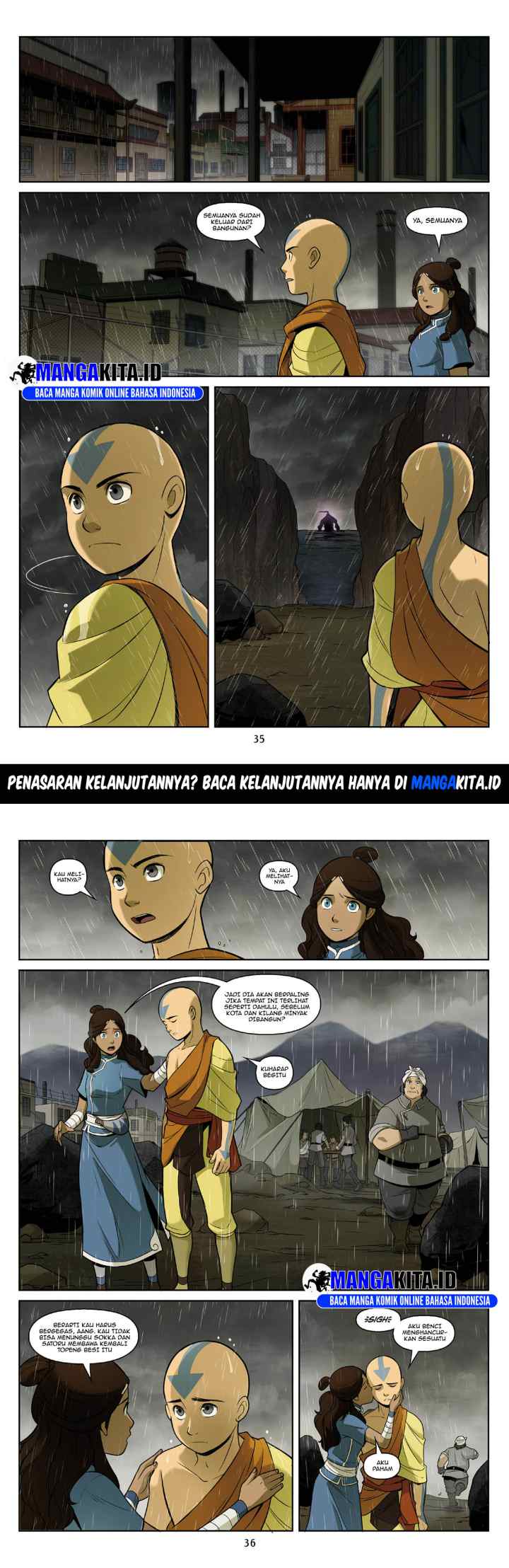 Avatar: The Last Airbender - The Rift chapter 3.2 halaman 4