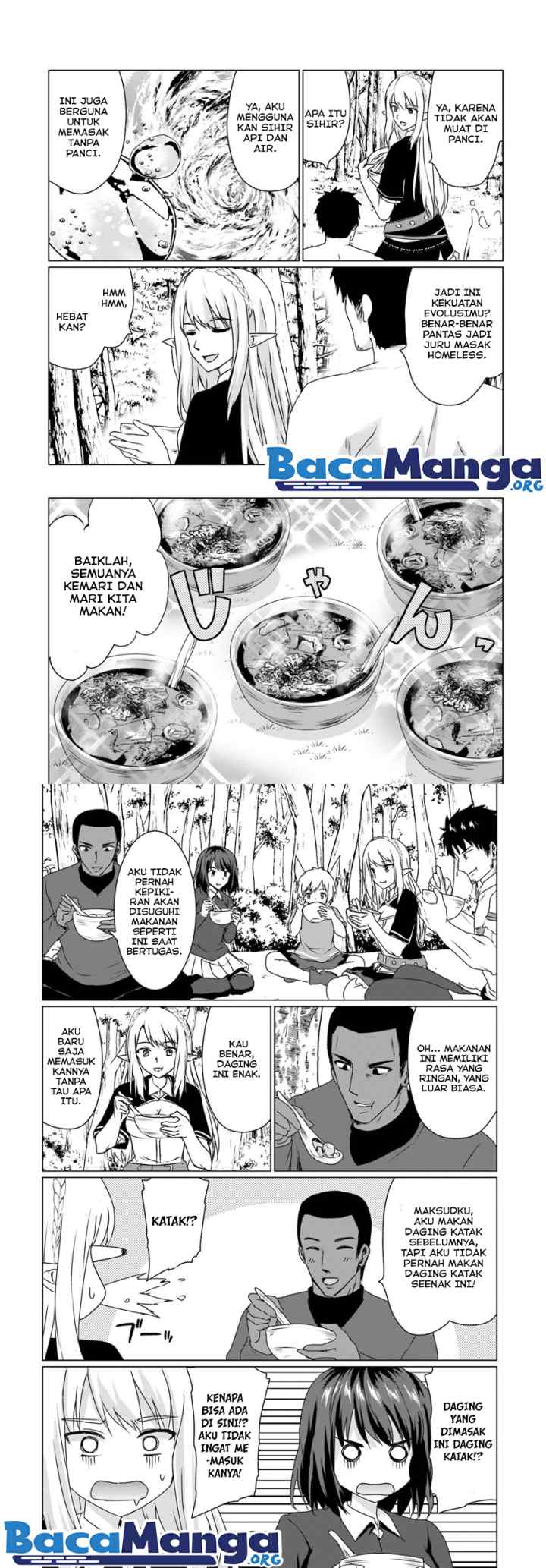 Homeless Tensei: Isekai De Jiyuu Sugiru Majutsu Jisoku Seikatsu chapter 13.2 halaman 10