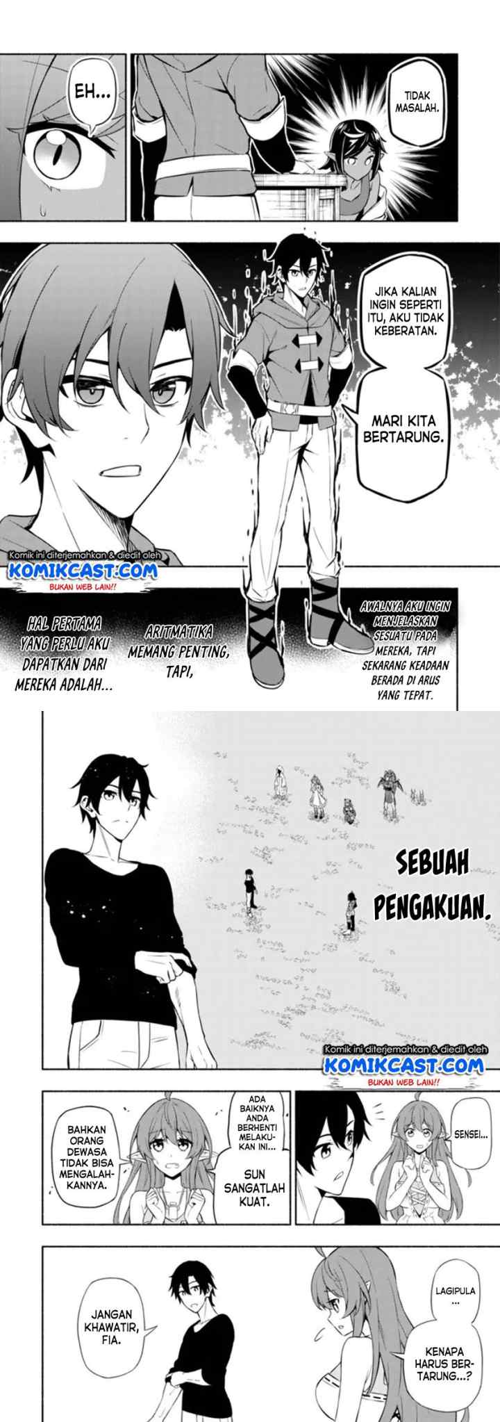 Maou Reijou no Kyouiku Gakari chapter 4 halaman 8