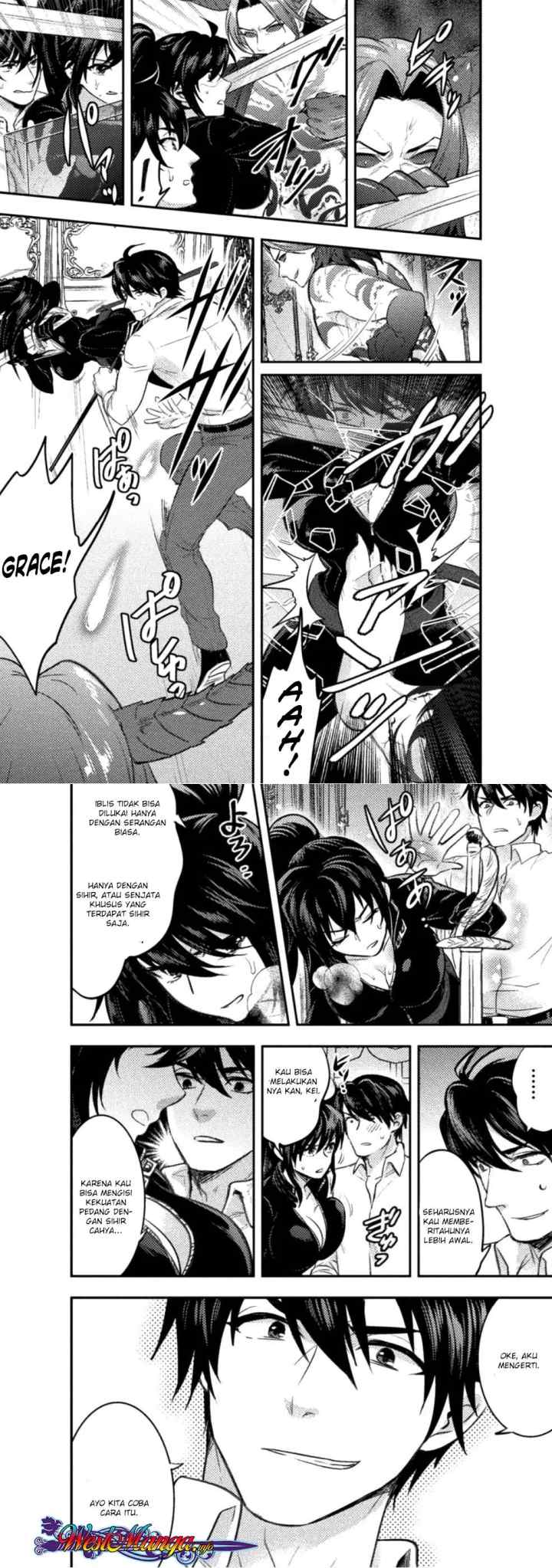Bijo to Kenja to Majin no Ken chapter 6 halaman 8