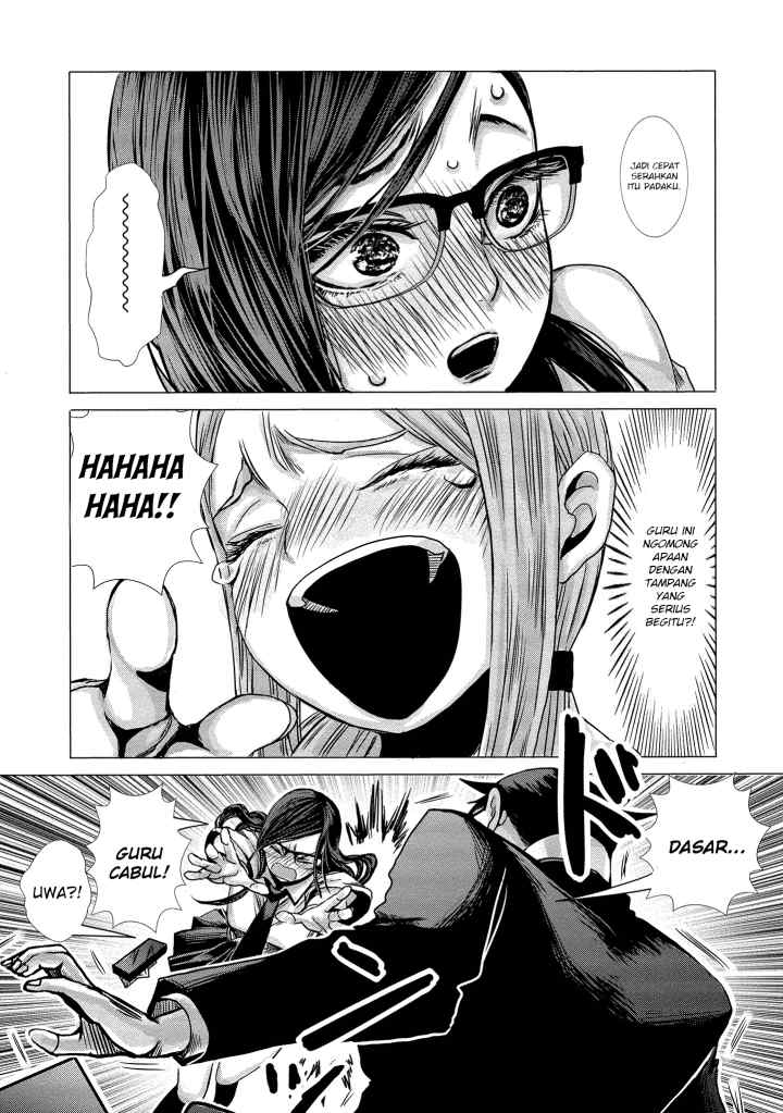 Joshikousei to Seishokusha-san chapter 3 halaman 8