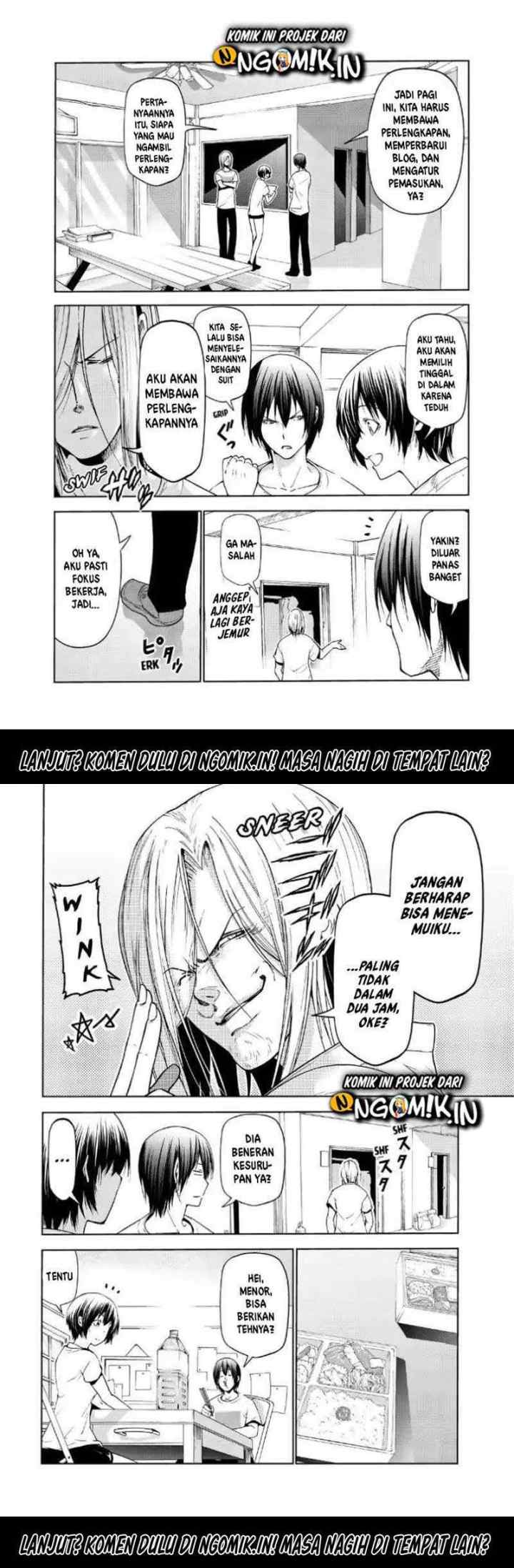 Grand Blue chapter 54 halaman 4
