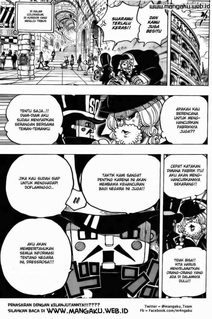 One Piece chapter 709 halaman 11