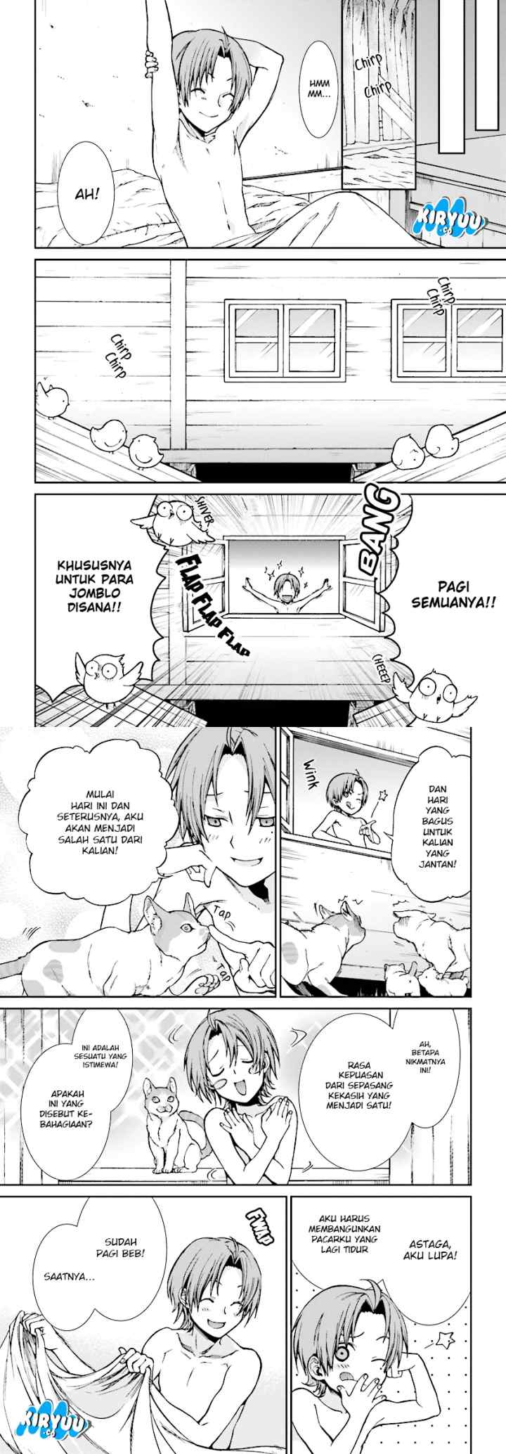 Mushoku Tensei: Isekai Ittara Honki Dasu chapter 51 halaman 12