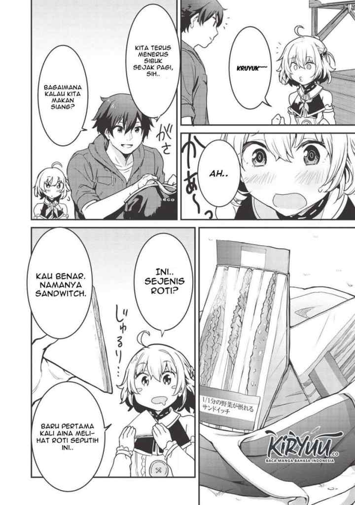 Itsudemo Jitaku ni Kaereru Ore wa, Isekai de Gyoushoujin o Hajimemashita chapter 4 halaman 17