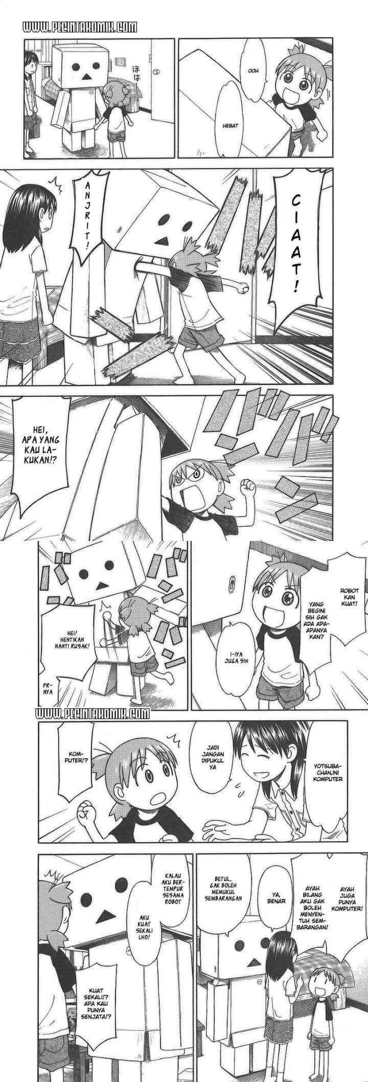 Yotsuba to! chapter 28 halaman 8