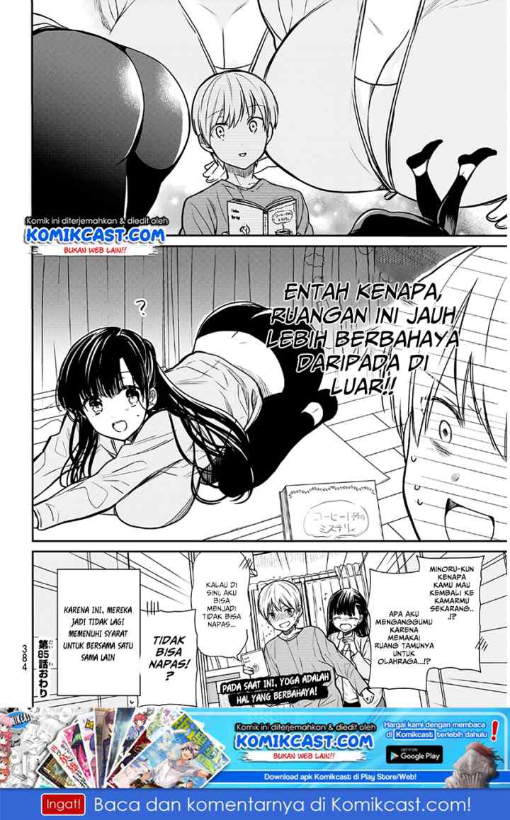 Danshi Koukousei wo Yashinaitai Onee-san no Hanashi chapter 85 halaman 5
