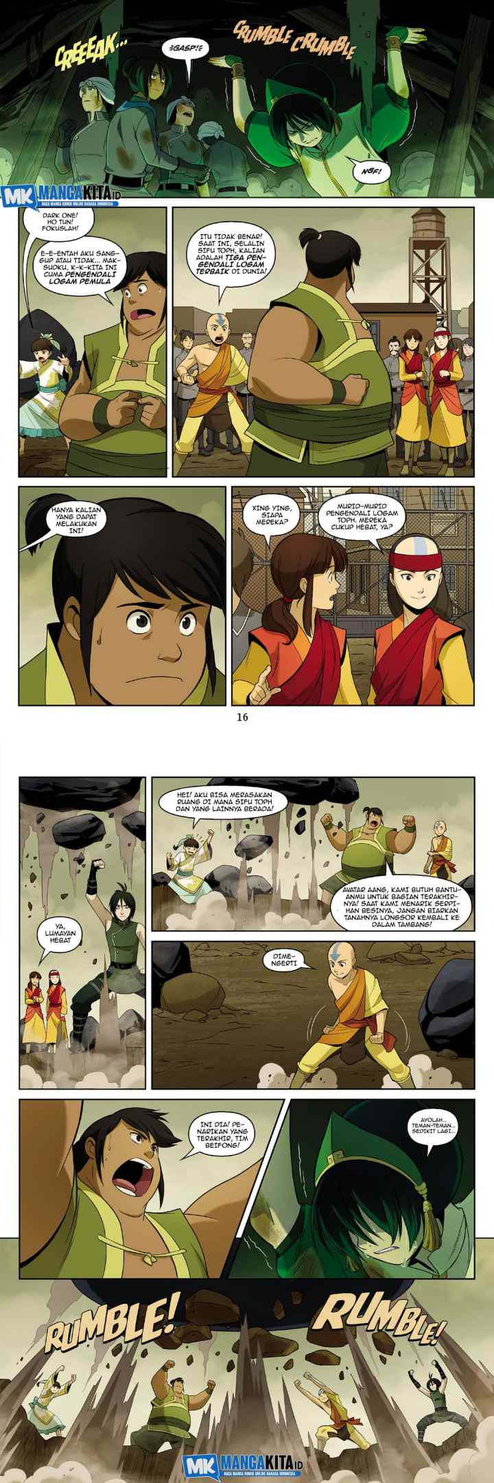 Avatar: The Last Airbender - The Rift chapter 3.1 halaman 9