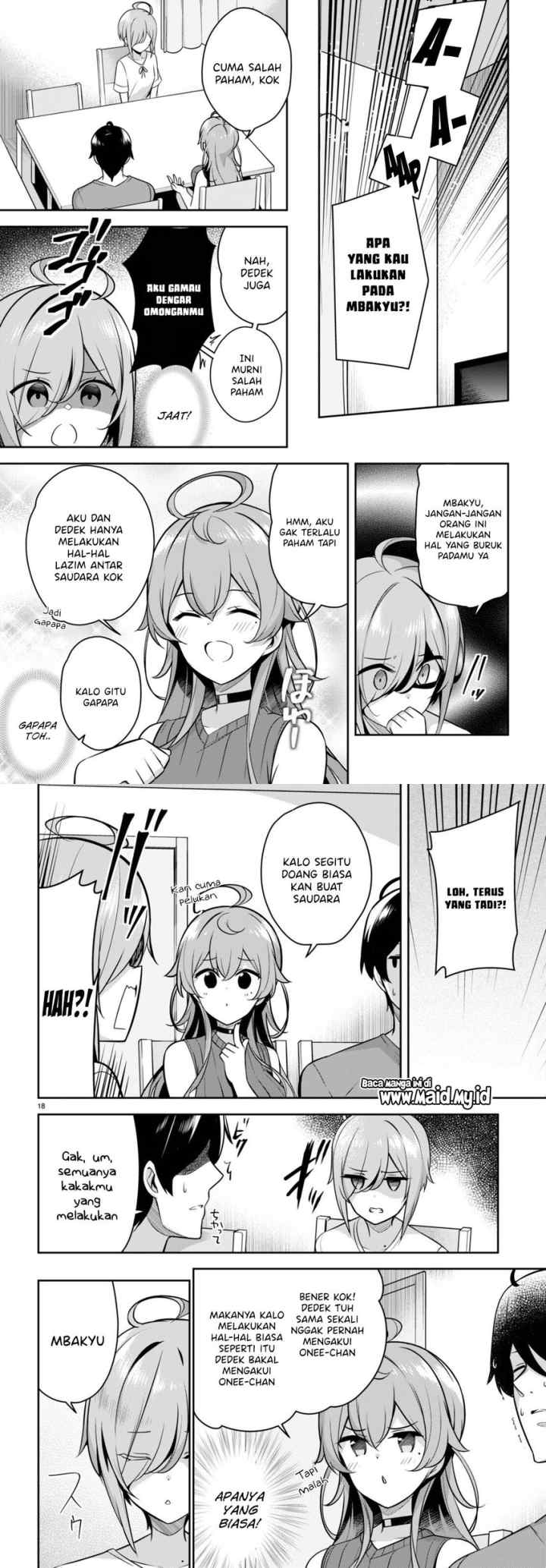 Kyuu ni Ane ga Dekimashite! chapter 7 halaman 10