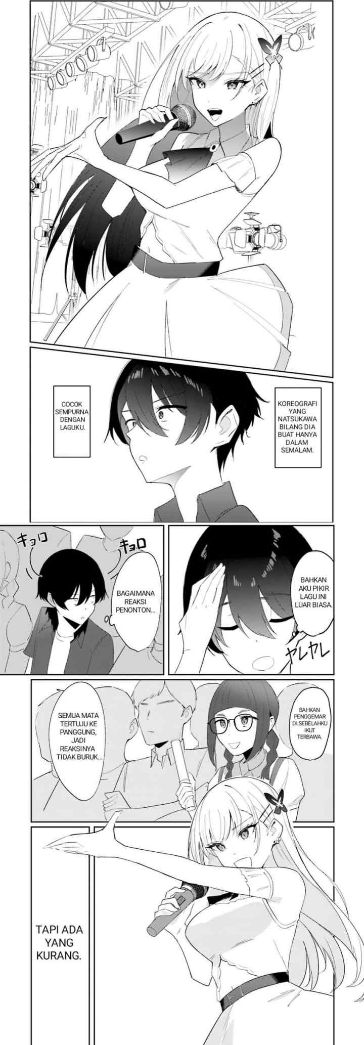 Chika Idol wo Kage de Sasaeru Ore chapter 3 halaman 7