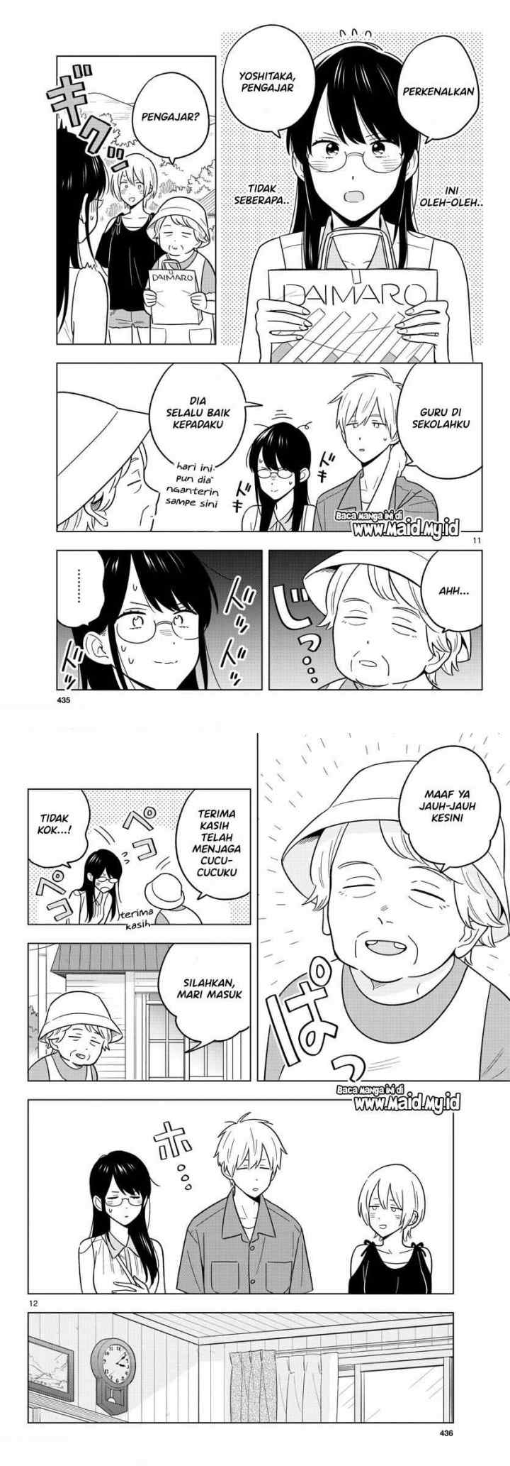 Sensei wa Koi wo Oshierarenai chapter 44 halaman 7