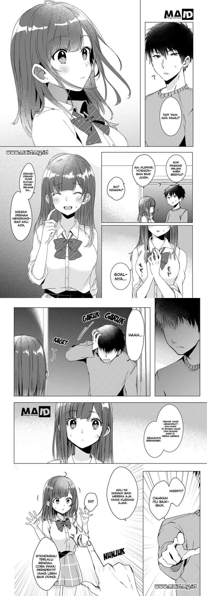 Hige Wo Soru. Soshite Joshikosei Wo Hirou chapter 2 halaman 8