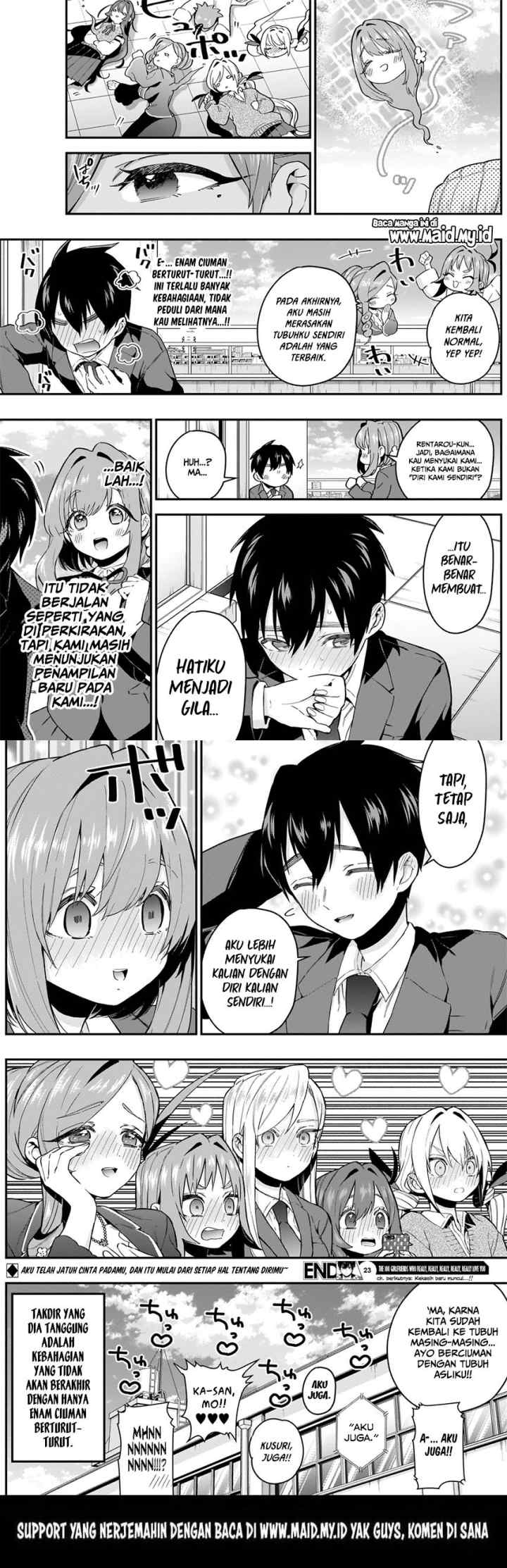 Kimi no Koto ga Dai Dai Dai Dai Daisuki na 100-ri no Kanojo chapter 23 halaman 11