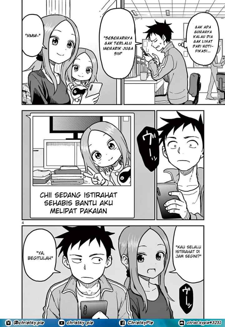 Karakai Jouzu no (Moto) Takagi-san chapter 113 halaman 4
